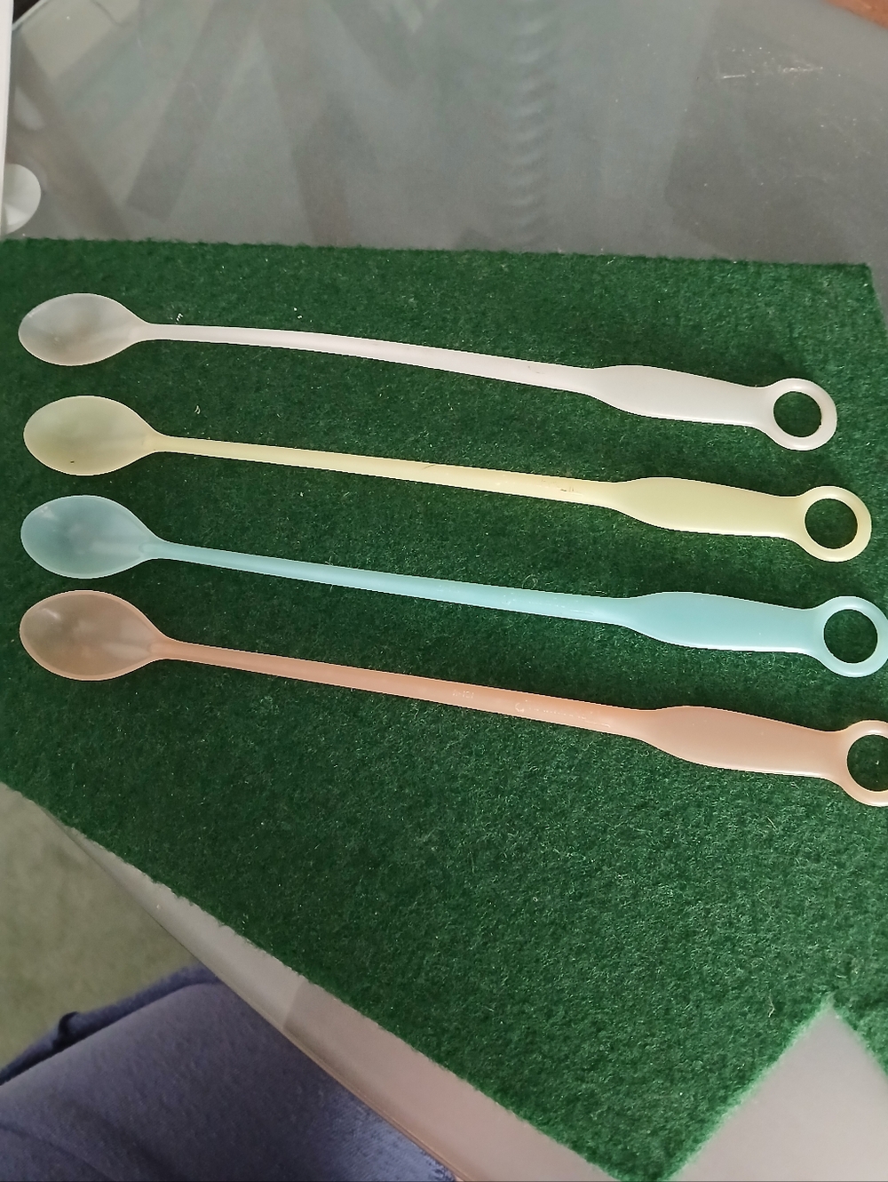 Vintage Tupperware Tea Spoons